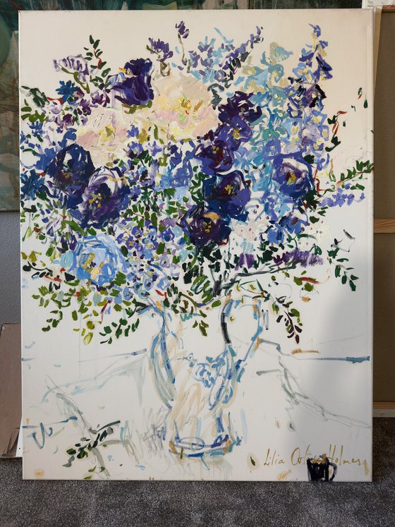 Blue bouquet