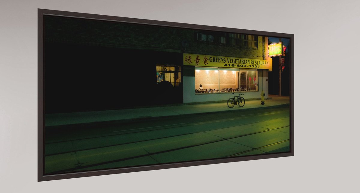 Geometric Photograph , Night At Greens By Hyun De Grande, 41 X 22, Artwork For Sale On Artfinder