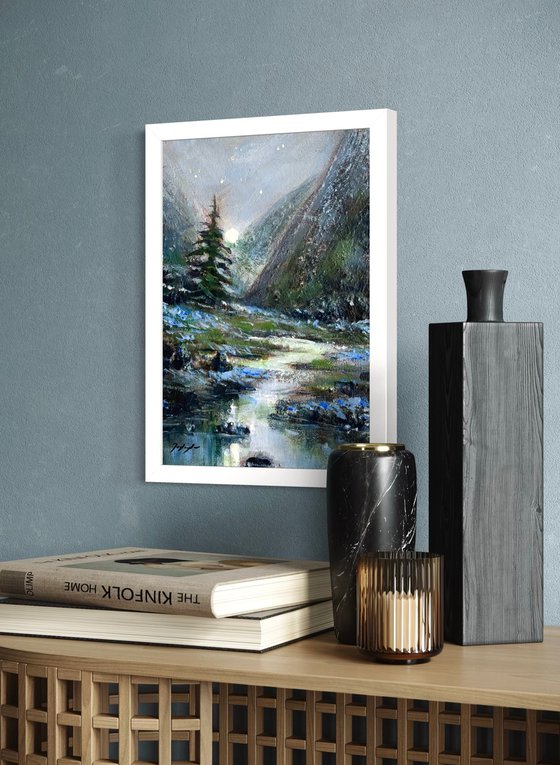 Stepping Into Moonlight