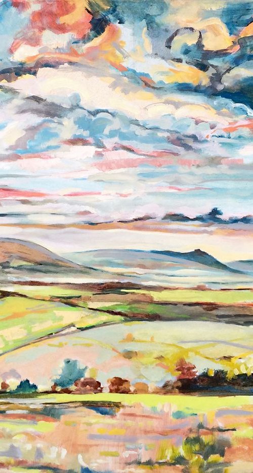 West to Chanctonbury by Guy  Pickford