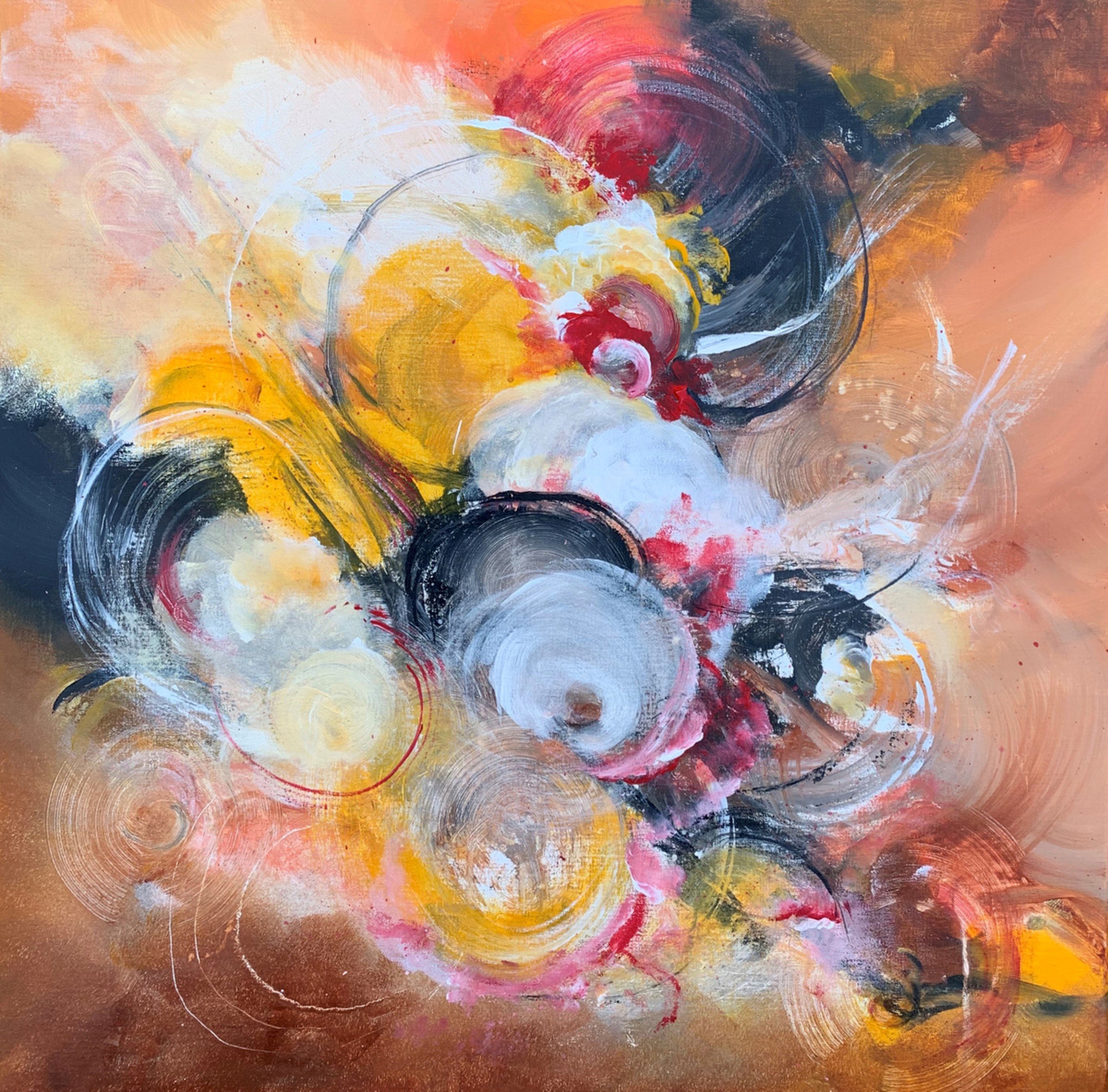 Dream Catcher Acrylic Painting 70x70 Cm Artfinder