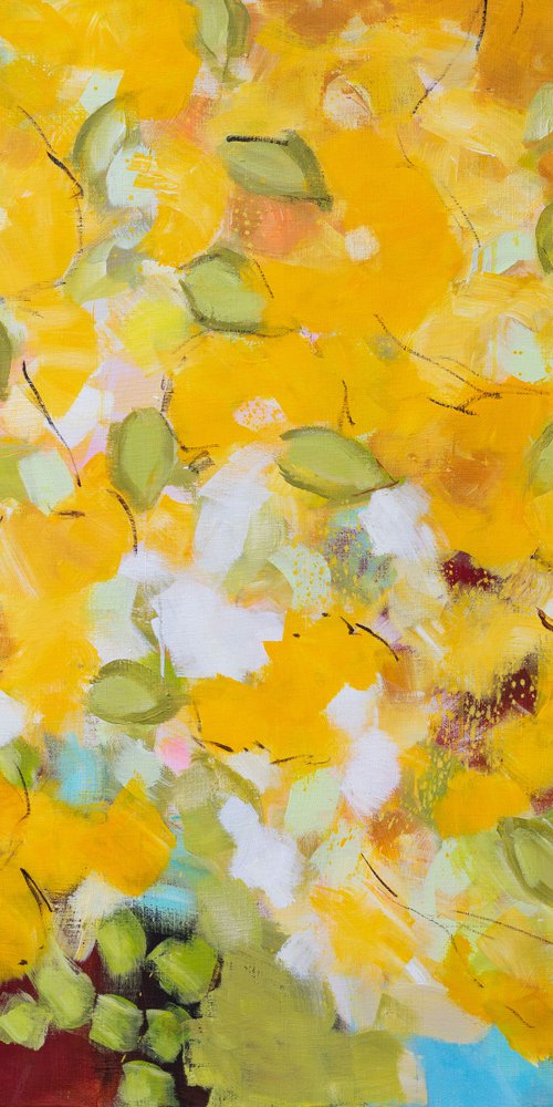 Yellow Garden by IRA IVANOVA