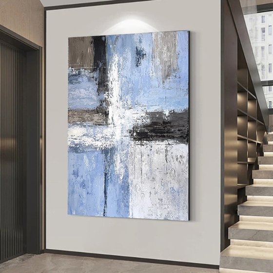 Still Point of Light. cool blue textures