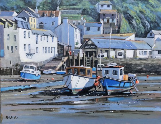 "Cornish Harbours - Polperro 3"