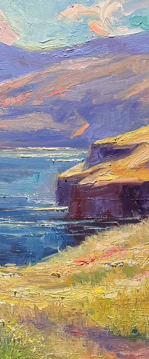Sunlit Bluffs by Emily Lane