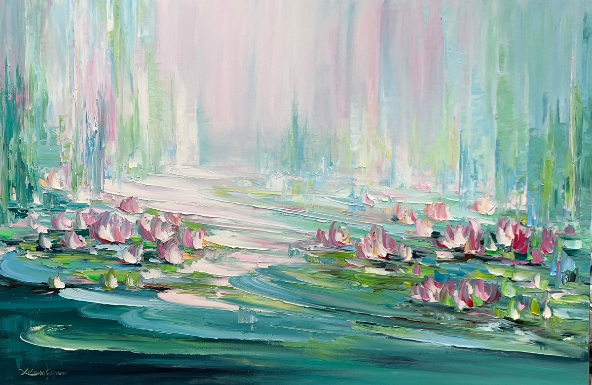 Water lilies No 105 by Liliana Gigovic