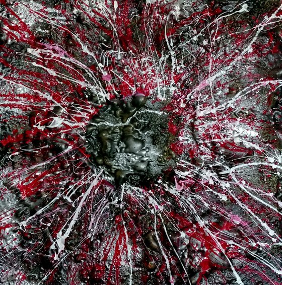 Collage of flower artworks 9