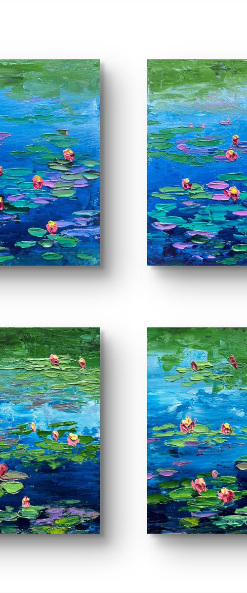 Echoes of Water Lilies by Amita Dand