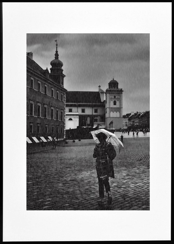 " Rain in Warsaw "  Limited Edition 1 / 15
