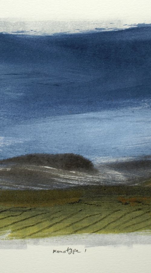 Monotype 1 by Aidan Flanagan Irish Landscapes