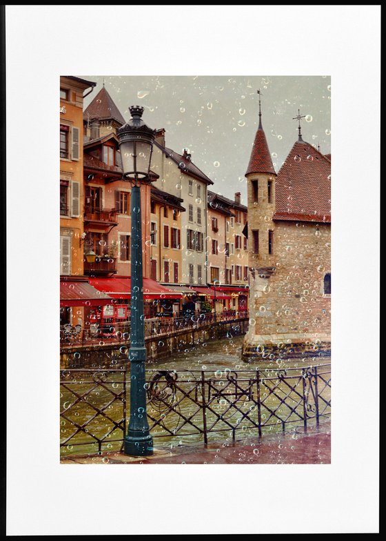 " Rain. Annecy. France " Limited edition 1 / 15