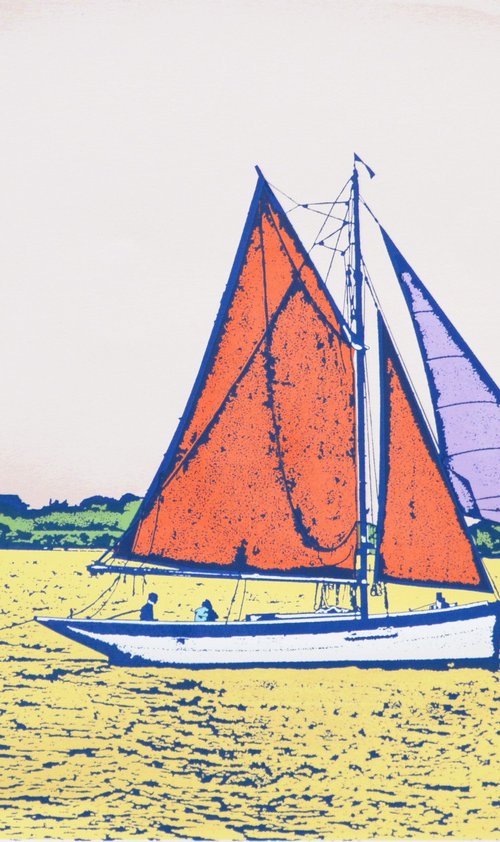 Summer sailing II by Talia Russell