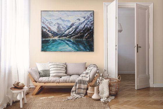 In silence of mountains