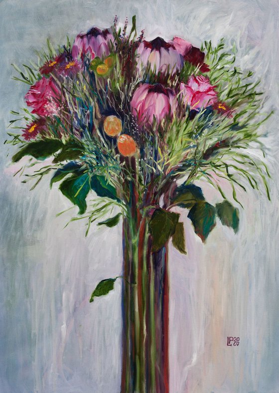 Bouquet With Proteas