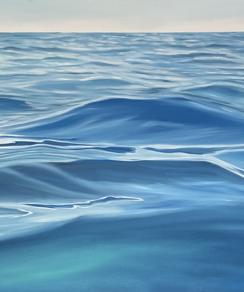 Summer Lovin, large coastal seascape by Alanah Jarvis