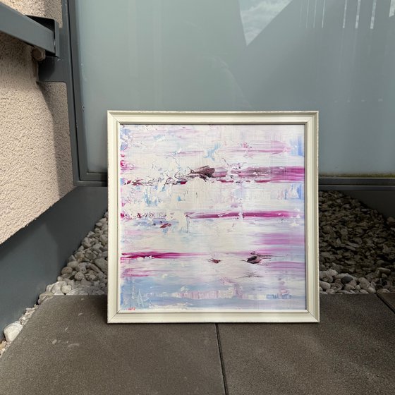 Silence between the waves. Diptych