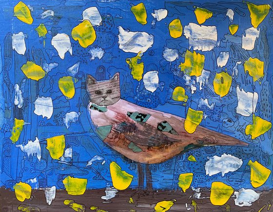 I’m not a bird, not yet a cat