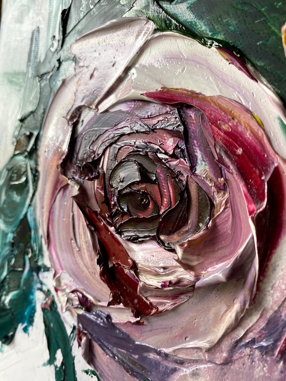 Flowing Dusty Roses II