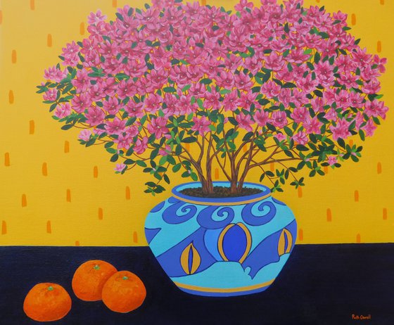 Still life with Azalea