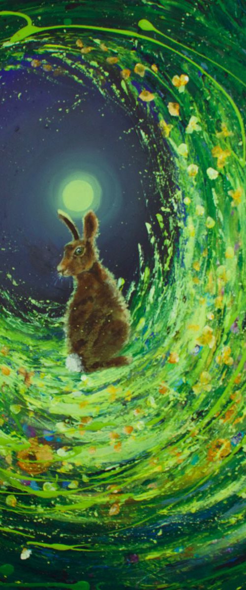 At home in the moonlight by Emma Sian Pritchard