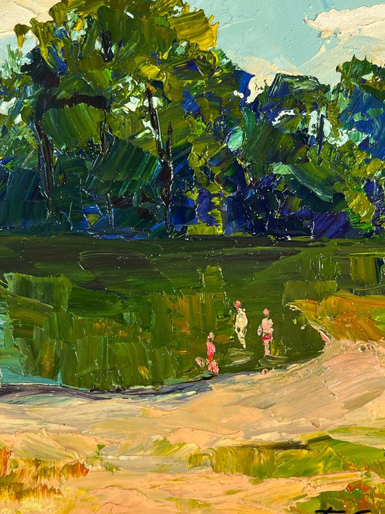 Summer Vacation by the River