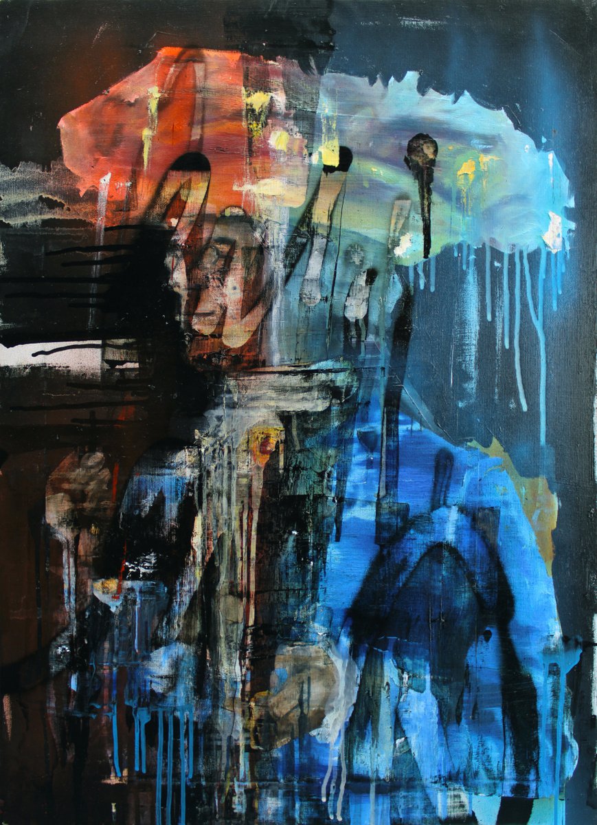 Expressive Portrait Oil Painting By Milos Hronec, 24 X 31", Nobleman Ii, Original Artwork