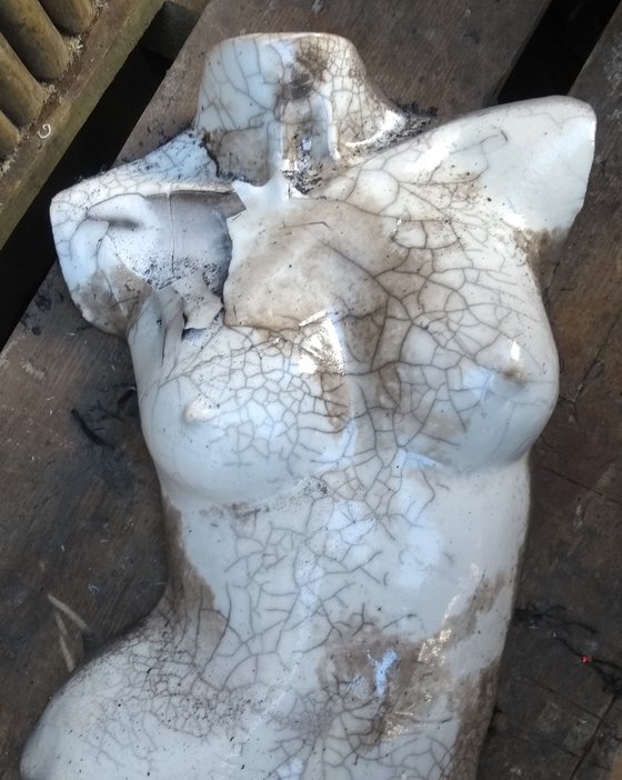 Raku Torso Large 24