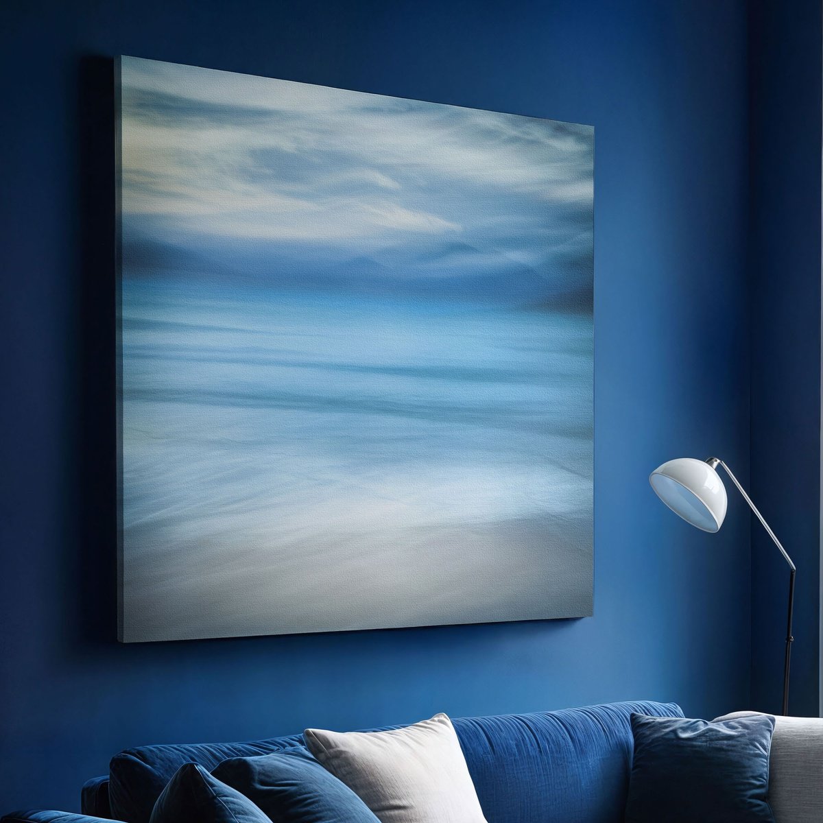 Abstract Photograph , Hebridean Mist, Harris By Lynne Douglas, 60 X 60, Artwork For Sale On Artfinder
