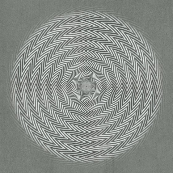 Sphere on a gray background