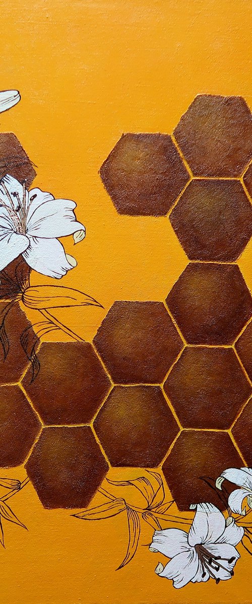 Flower honey by Yuliia Ustymenko