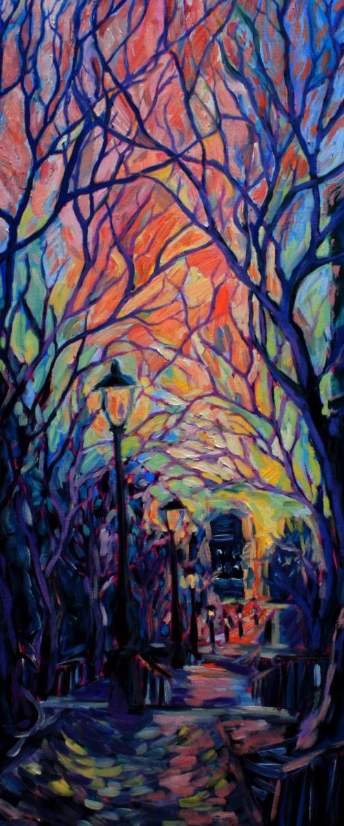 The Lights Turn on in Montmartre by Alison Stevenson