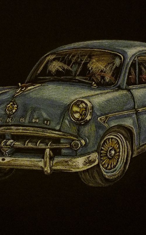 Old car by Ilona Borodulina