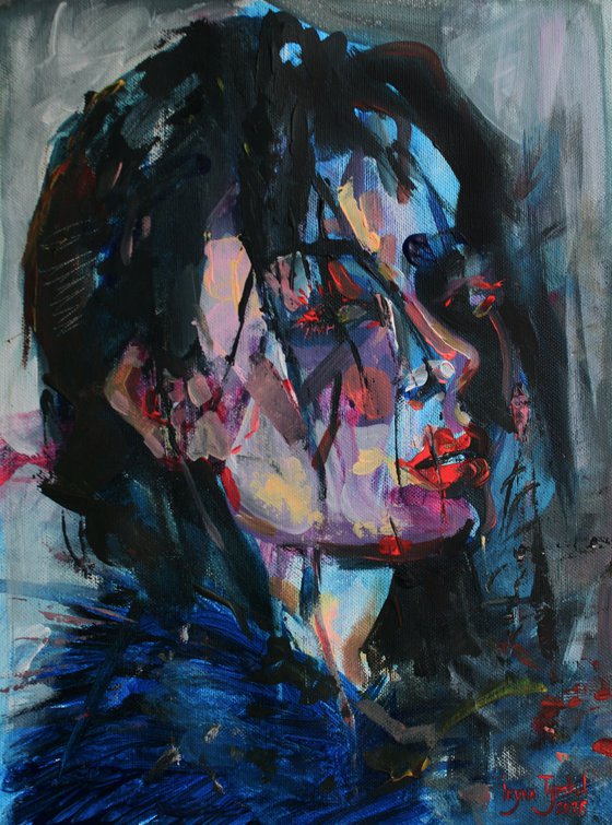 Girl Crying in the Rain