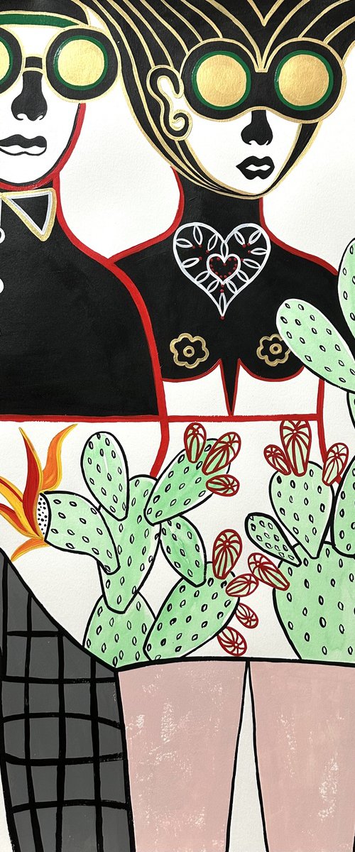 Cactus gala by Diana Rosa