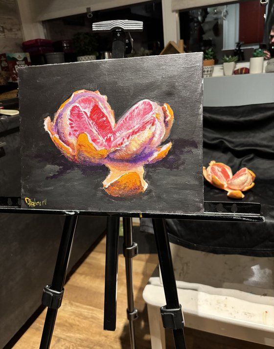 Fresh Grapefruit Still Life