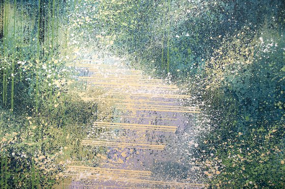 Misty Forest Trees 2