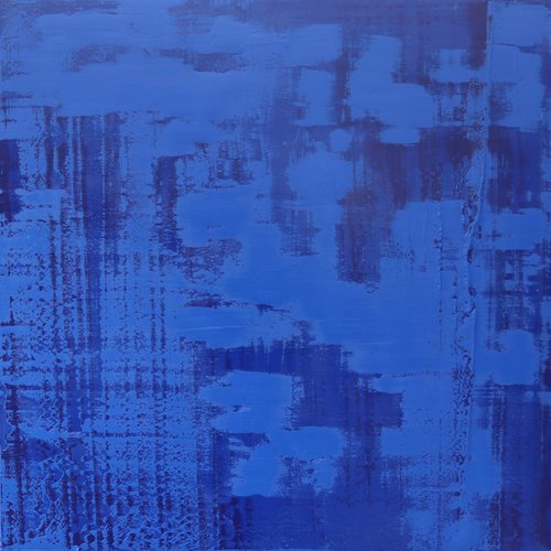 Yves Klein inspired abstract N°2766 by Koen Lybaert