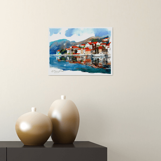 Reflections of Perast