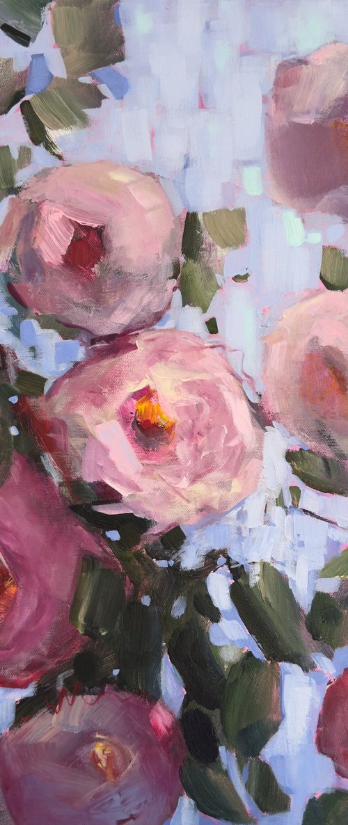 Roses All Over 1 by Sandra Gebhardt-Hoepfner