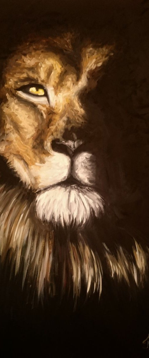 Lion by Karolina Matonienė