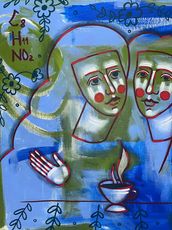 Girls time with coffee