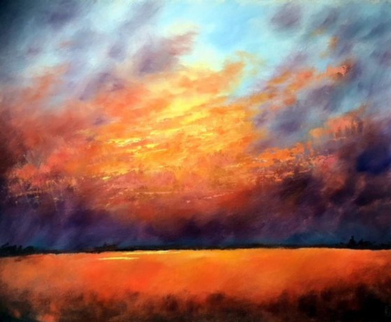 MOODY SKIES SERIES - FIRE IN THE SKY