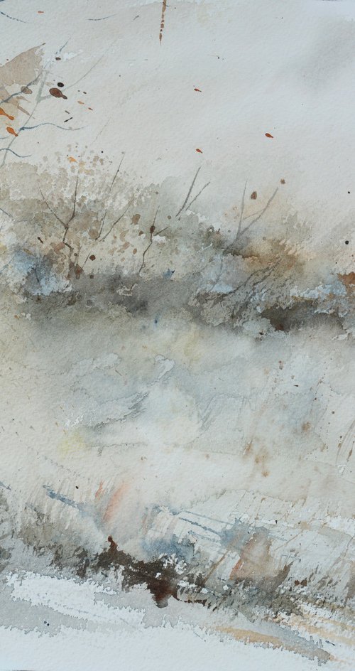 autumn hints-watercolor by Pol Henry Ledent