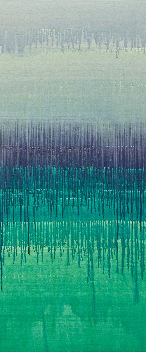 Lavender Arc Over Green by Simon Findlay