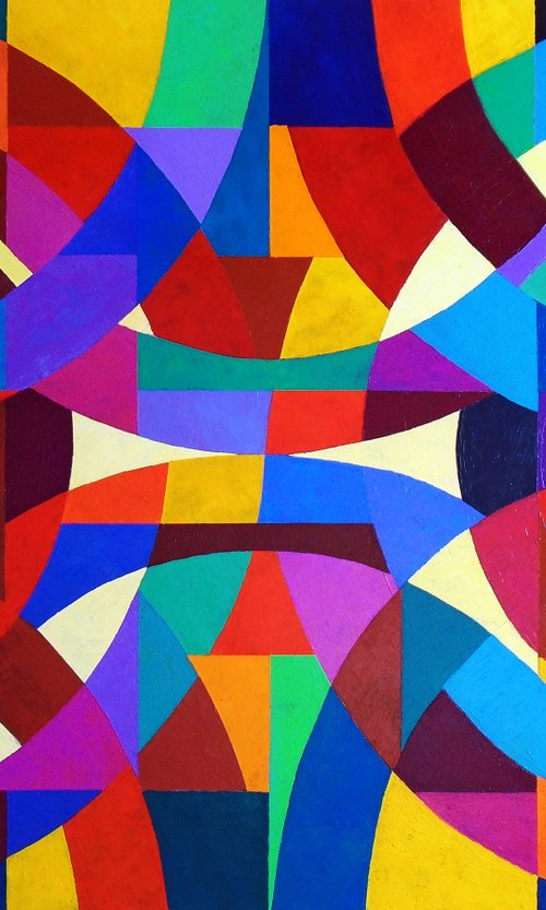 70 SQUARES COMPOSITION by Stephen Conroy
