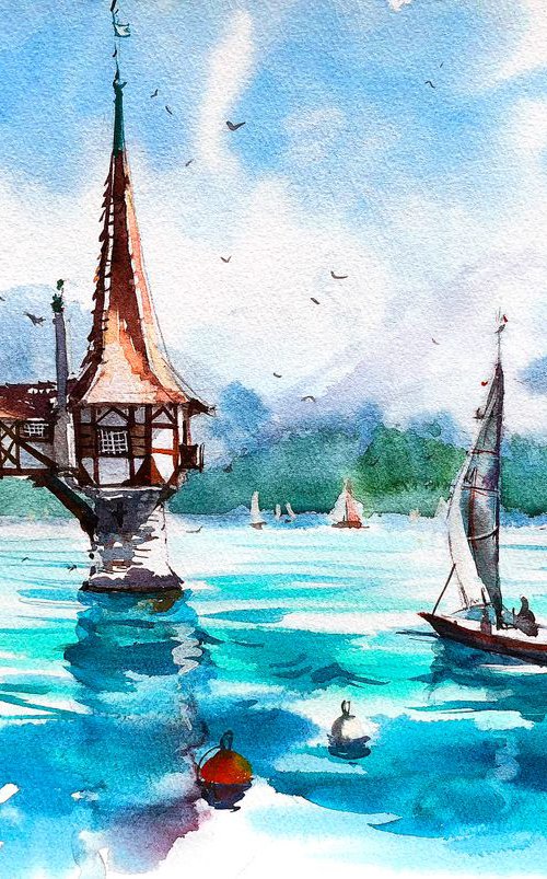 Oberhofen Castle II by Ksenia Astakhova