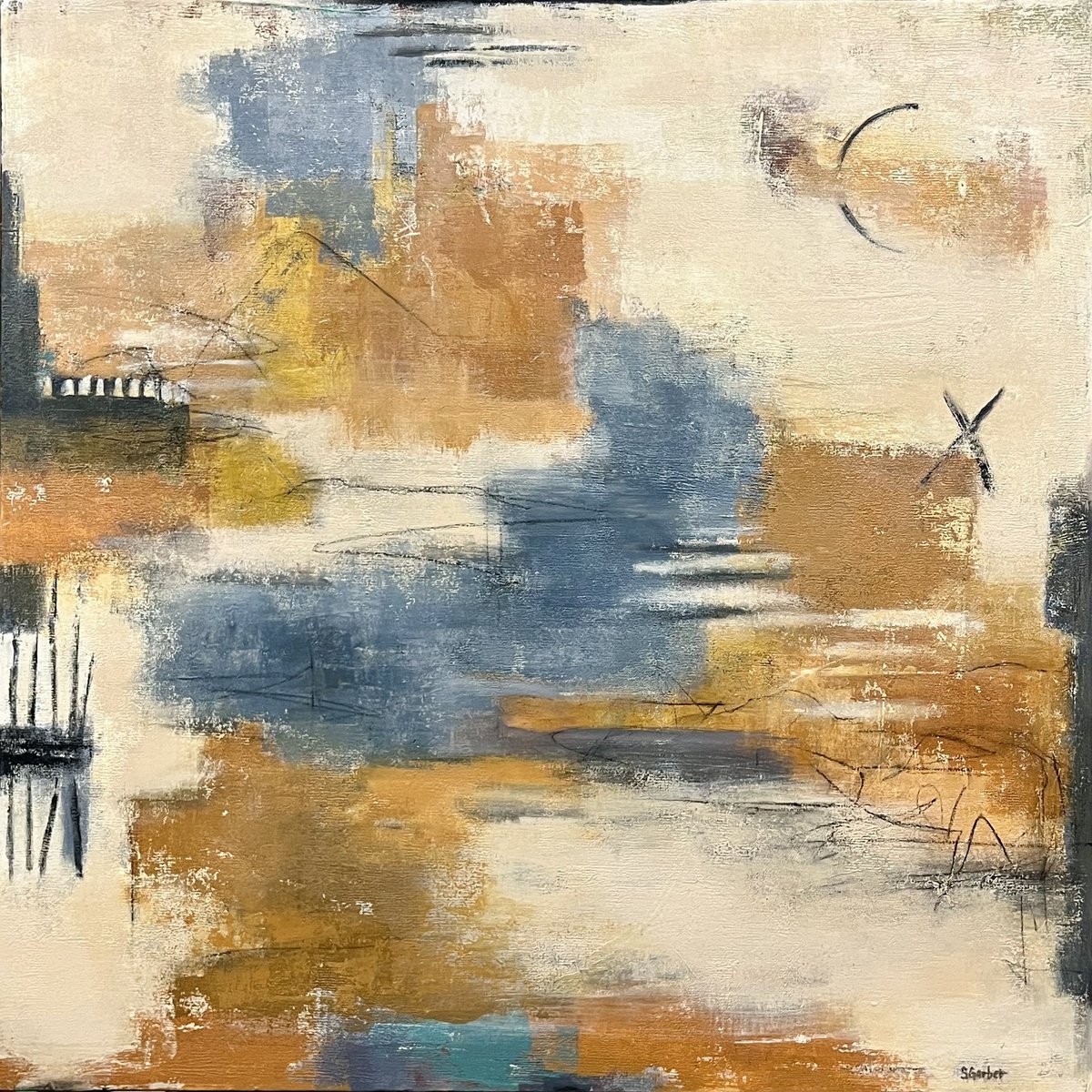 High Mesa By Shellie Garber, 36 X 36, Artwork For Sale On Artfinder