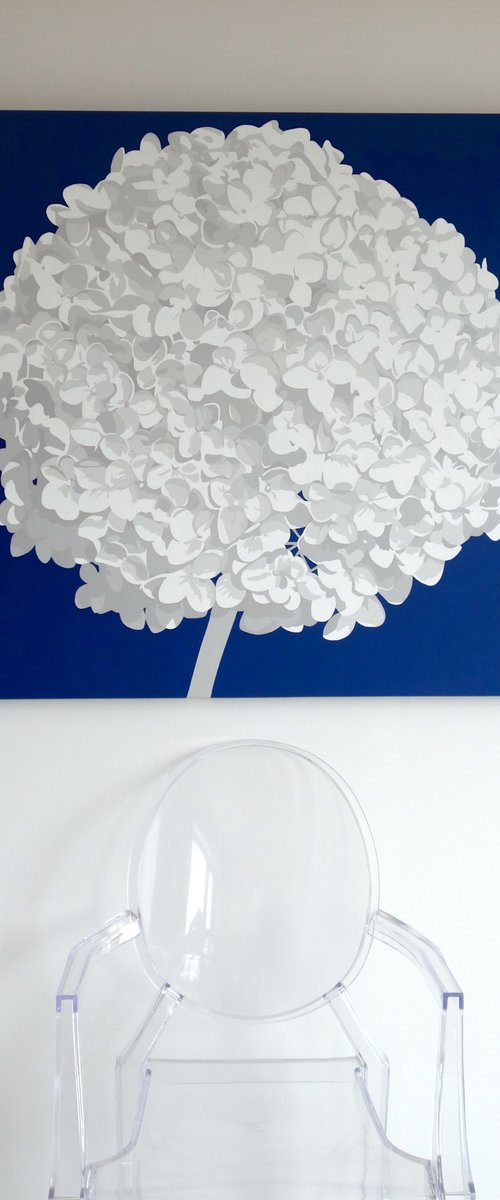 Royal Blue Hydrangea by Susan Porter