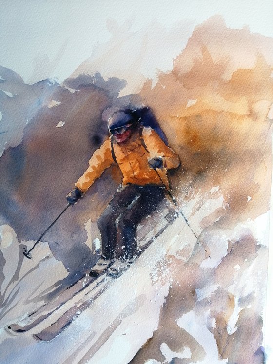 the skier 12