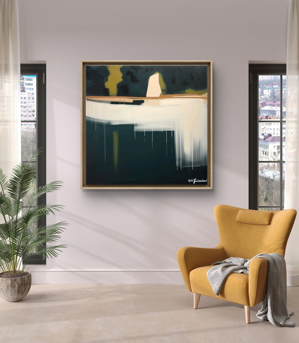 - Still Sailing #2” By V+V Kniazievi, 43 X 43, Artwork For Sale On Artfinder